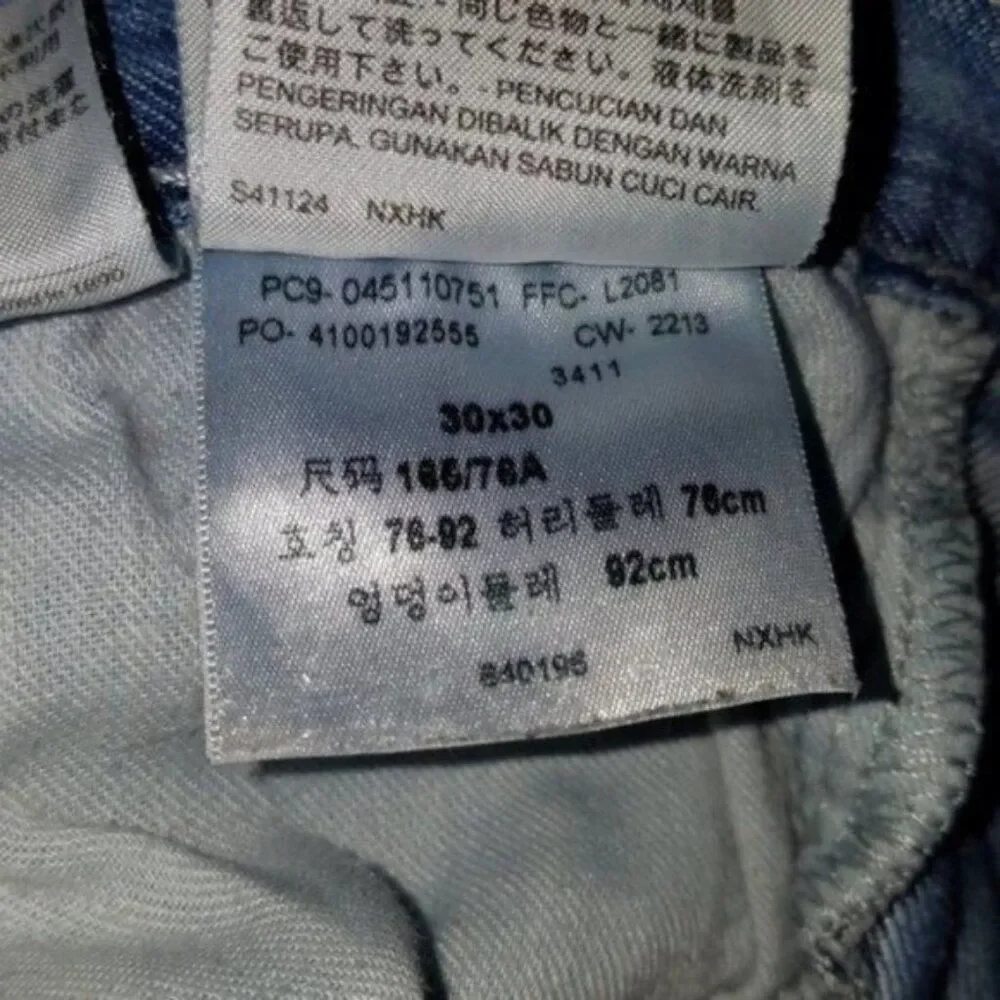 Levi's Men's 511 Jeans Straight Leg Denim Light Blue 30 x 30